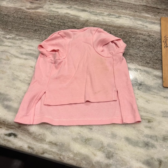 Light pink doggy t-shirt w heart embellishment - Picture 4 of 6